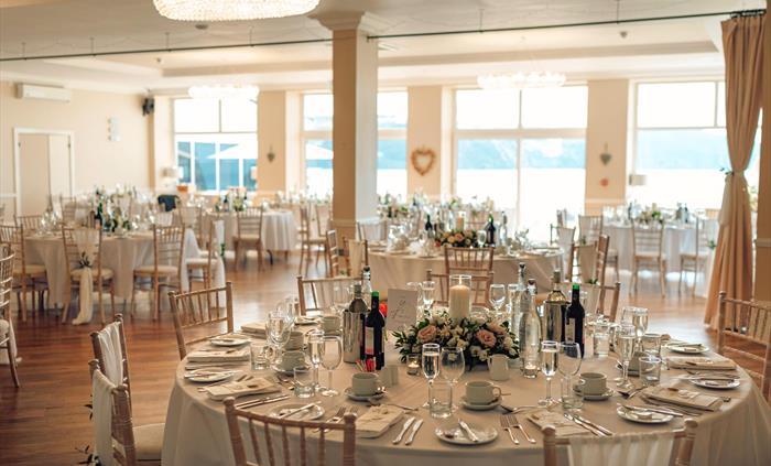 The Cliff Hotel & Spa Ballroom for weddings and functions